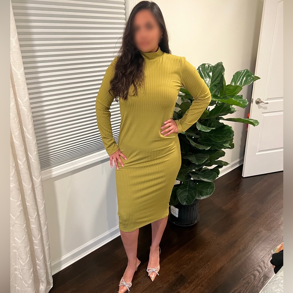 Boohoo Long Sleeve Dress